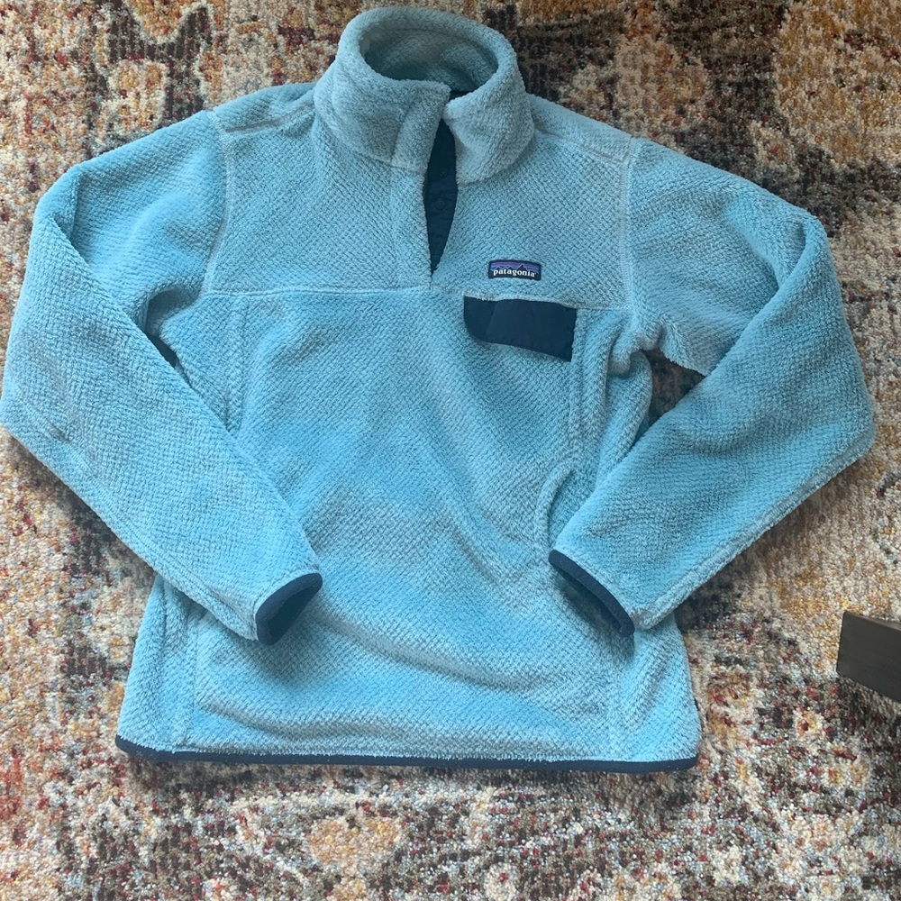 Light blue Patagonia Fleece